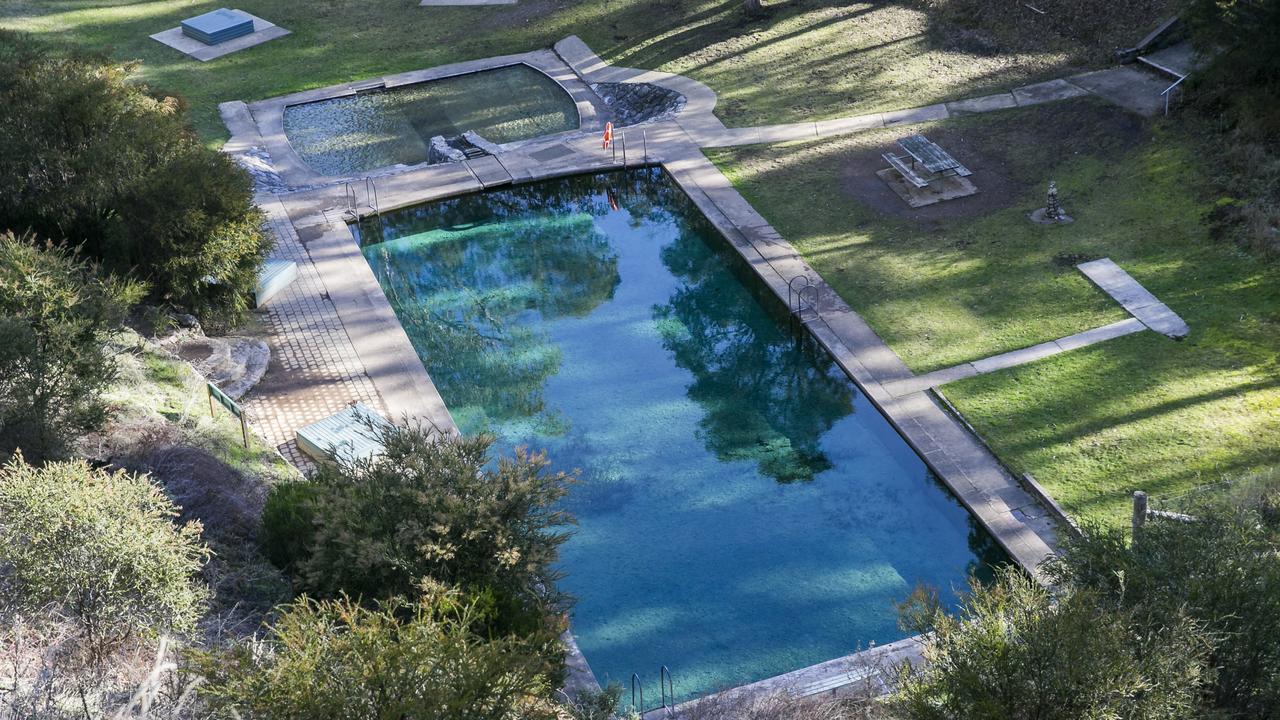 Thermal Pool at Yarrangobilly in the Kosciuszko National Park. Picture: Dylan Robinson