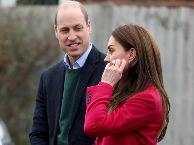 “Completely at ease with each other.” A body language expert weights in on Prince William and Kate Middleton. Picture: Trevor Adams / Matrix