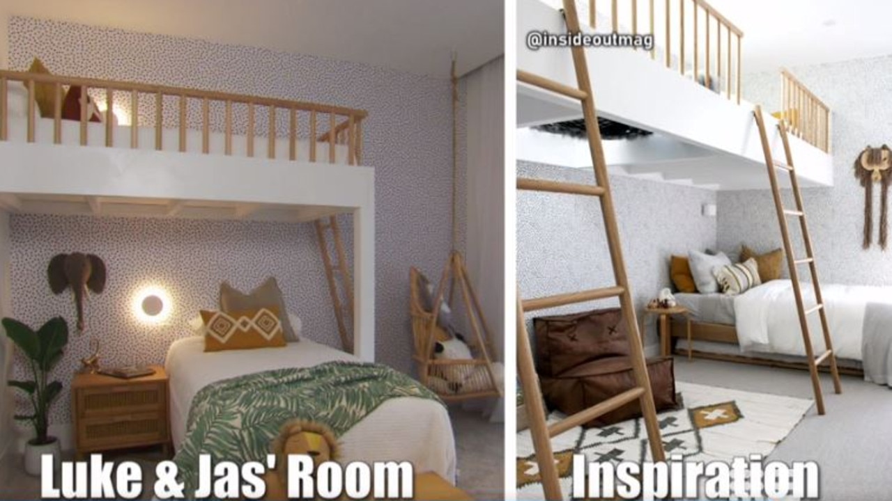 The two rooms side by side.