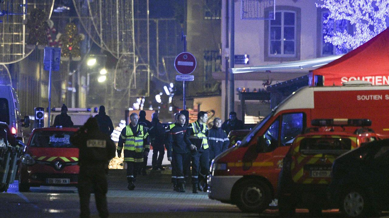 Three people were killed in the horrific mass shooting. Picture: AFP