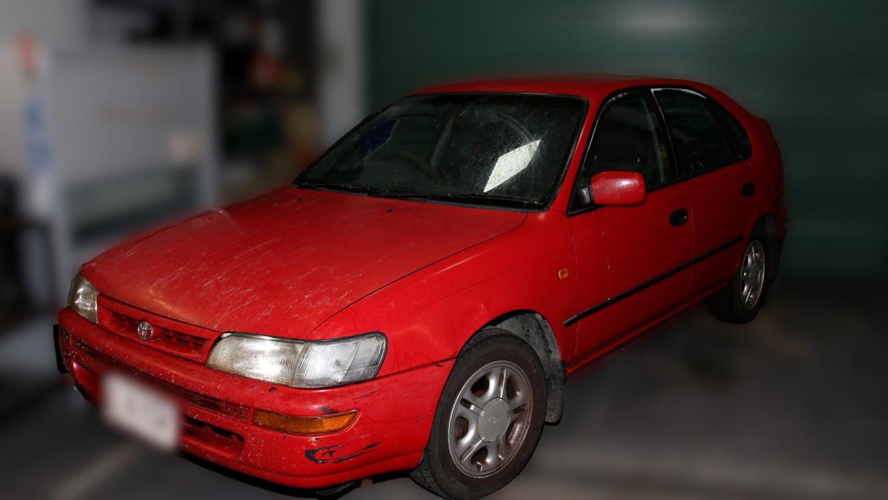 Police are seeking dashcam vision of a red 1997 Toyota Corolla hatch with a red spoiler that was in Bluewater on Saturday and travelling south of Proserpine on Sunday. Picture: Contributed