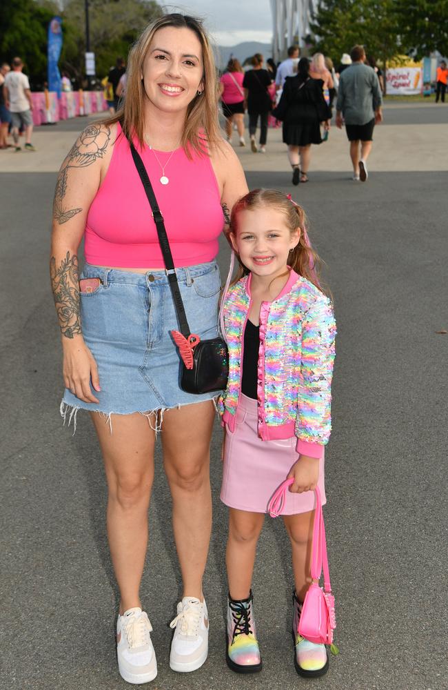 Socials at Pink convert at Townsville's Quensland Country Bank Stadium. Picture: Evan Morgan