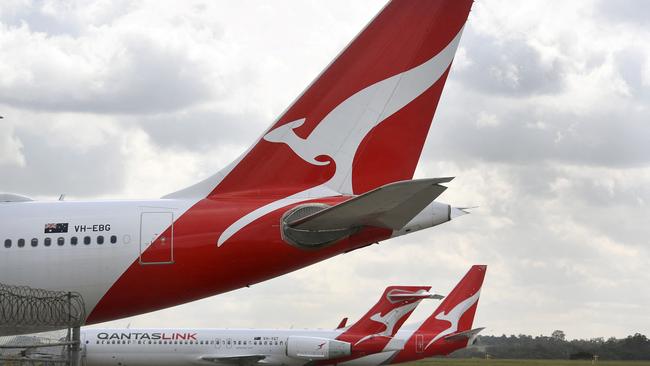 Qantas is trying to accelerate the vaccination rate in Australia by offering rewards for the jab. Picture: William West/AFP