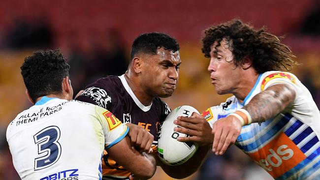 Tevita Pangai Junior comes with a lot of risk, but is a KFC SuperCoach beast. Picture: AAP.