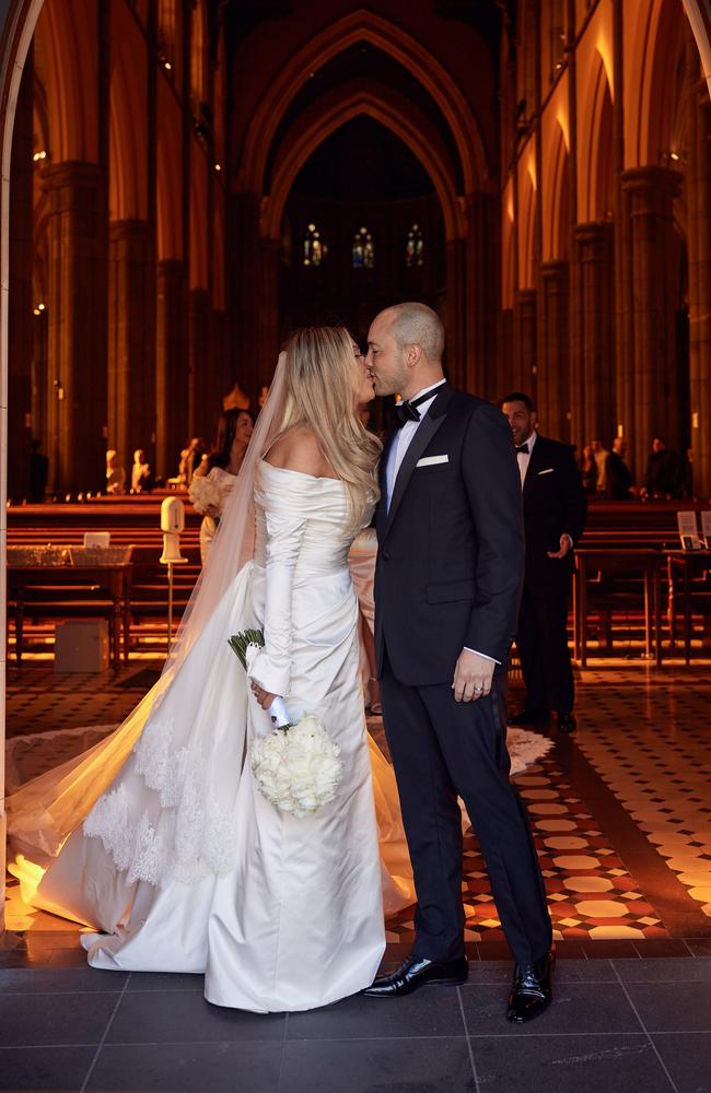 The couple got married on Saturday. Picture: Lost in Love Photography