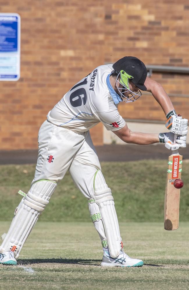 Nicholas Sheedy bats for Wests. Picture: Nev Madsen.