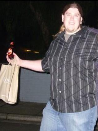 Joshua Beath recently lost a lot of weight. Picture: Facebook