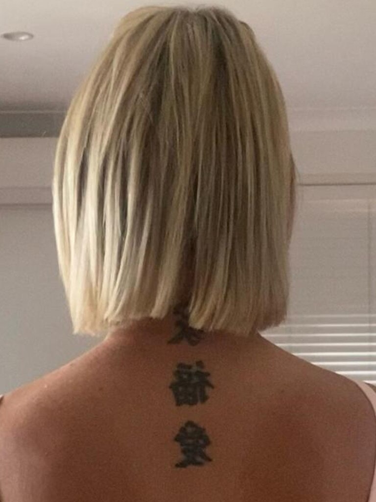 She was turned away due to a tattoo on the back of her neck. Picture: Supplied.