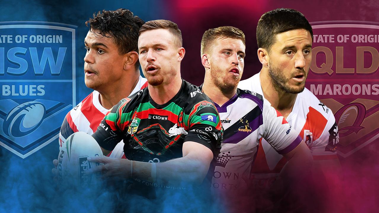 The Roosters, Rabbitohs, Storm and Dragons will be hit hard by the Origin series.