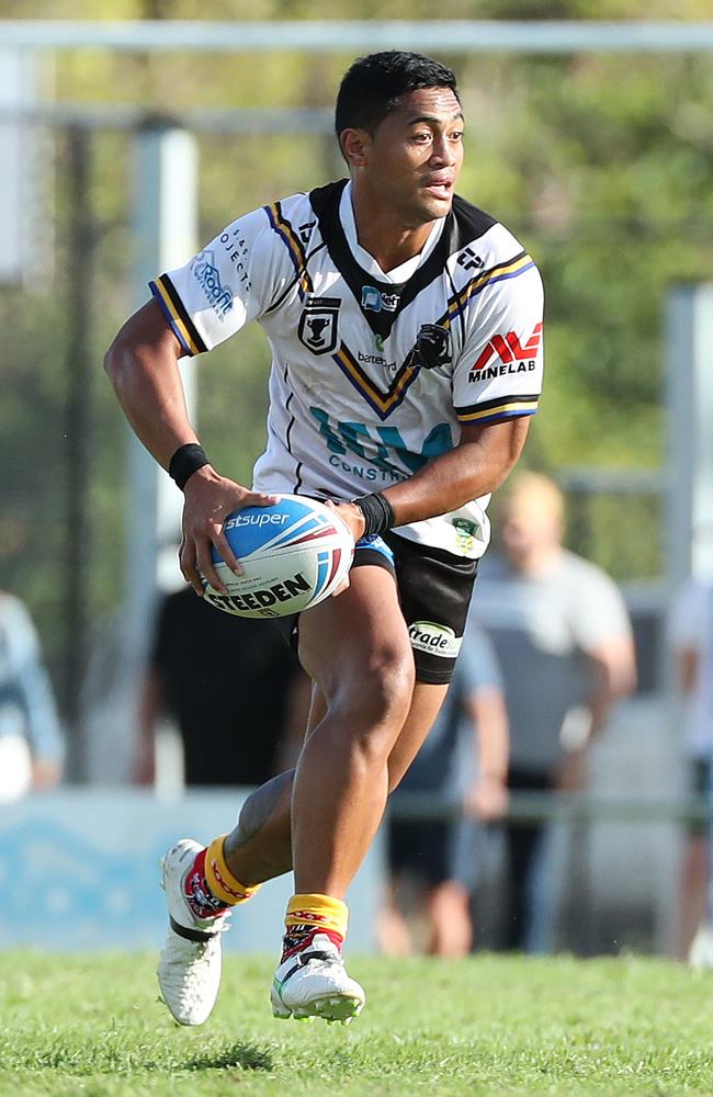 Anthony Milford playing for Souths Logan. Photographer: Liam Kidston.