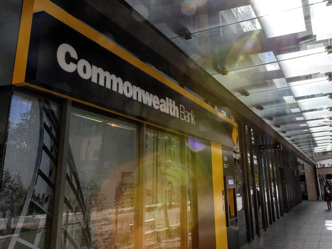 BRISBANE AUSTRALIA - NewsWire Photos AUGUST 11, 2021: Stock images of Commonwealth bank as it releases its full year results today. NCA NewsWire / Sarah Marshall