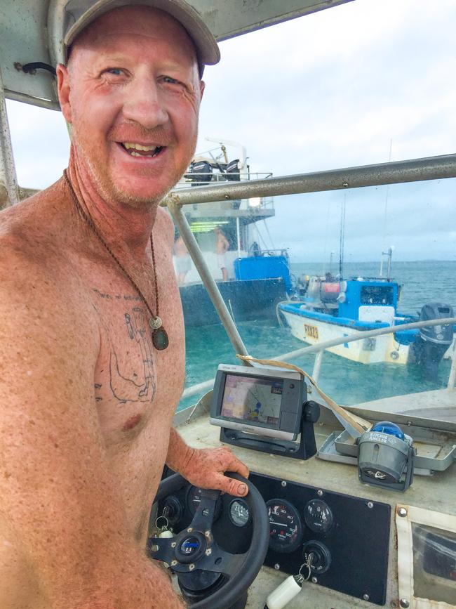 The Temple owner Jayson Watkin helped get two injured soldiers to shore after they were attacked by a saltwater croc near Lockhart River. Picture: Supplied