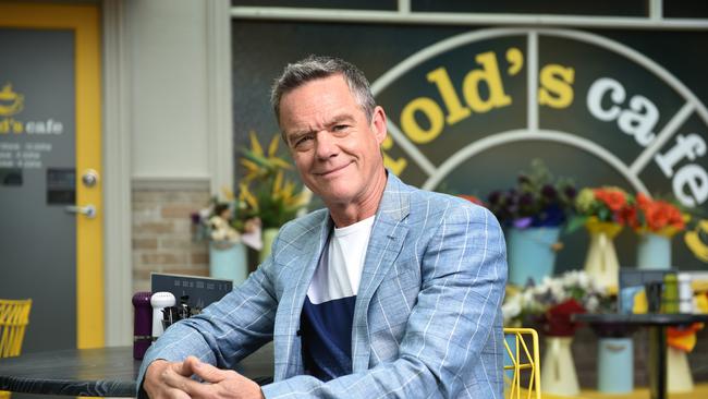 Stefan Dennis misses tactile contact with friends and family. Picture: Tony Gough