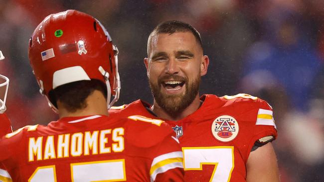 Rees-Zammit hopes to join the likes of Patrick Mahomes and Travis Kelce. Photo: David Eulitt/Getty Images/AFP