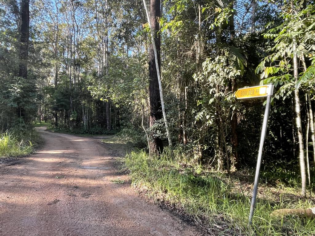 Boulder Rd in Finch Hatton where Suzanne Ruth Scott.