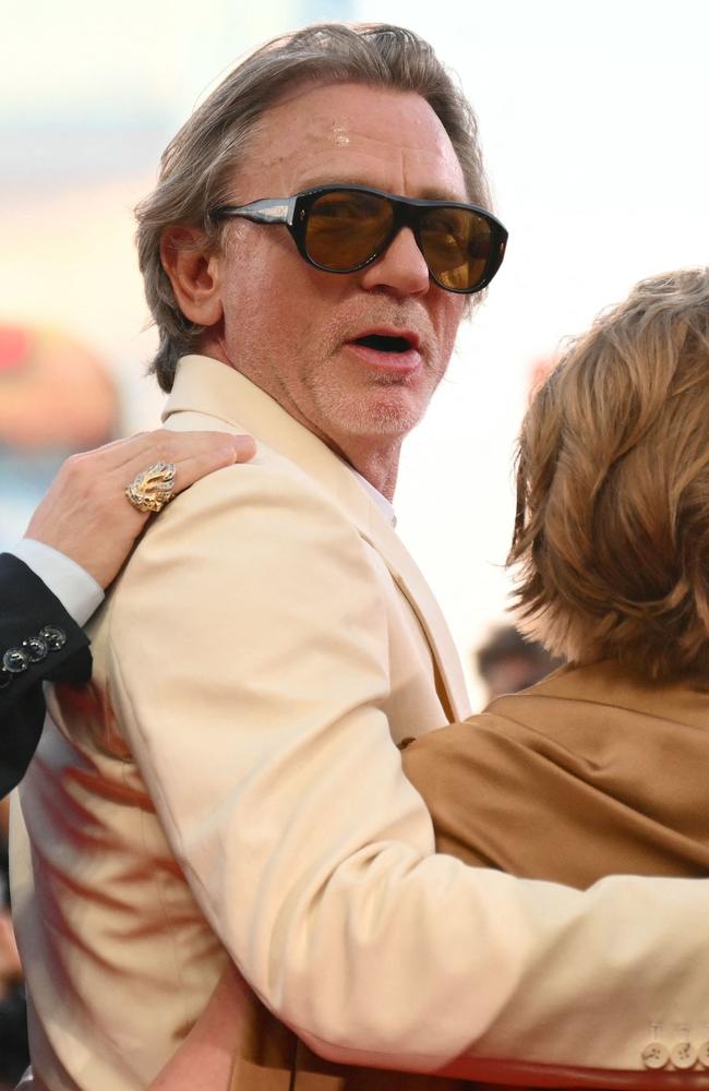 Craig on the red carpet at the 81st International Venice Film Festival at Venice Lido. Photo: Alberto Pizzoli / AFP