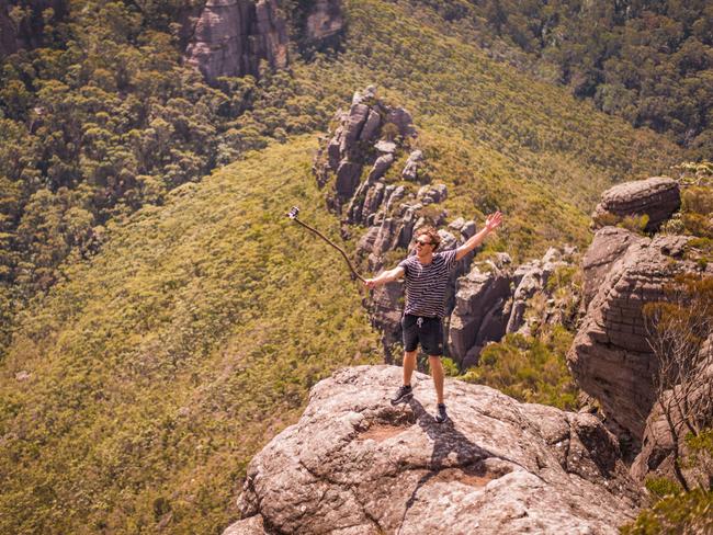 There are plenty of selfie-suitable locations at The Castle. Picture: Shoalhaven Tourism