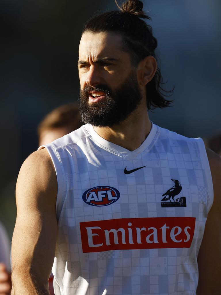 SA-born Collingwood ruckman Brodie Grundy doesn’t appear to be on Port’s radar.