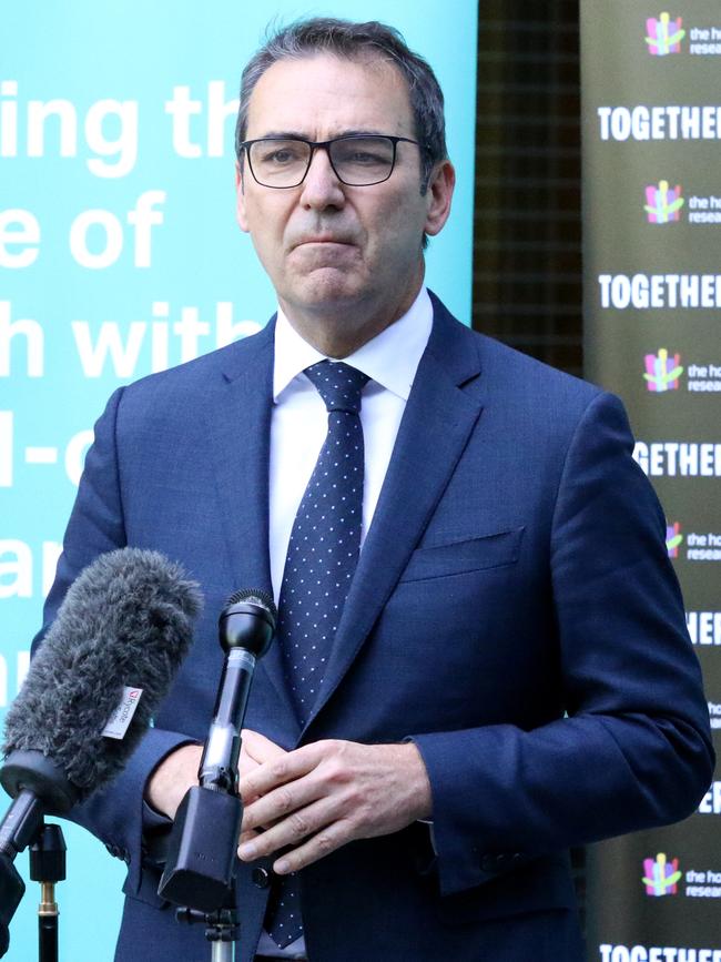 Premier Steven Marshall’s second stimulus package will take the state’s total spend to $1 billion. Picture: AAP Image/Kelly Barnes