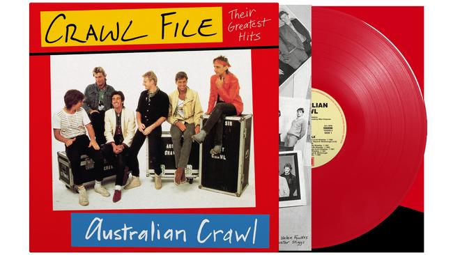 Crawl File is being reissued on vinyl by Universal Music to coincide with its 40th anniversary. Picture: Supplied.