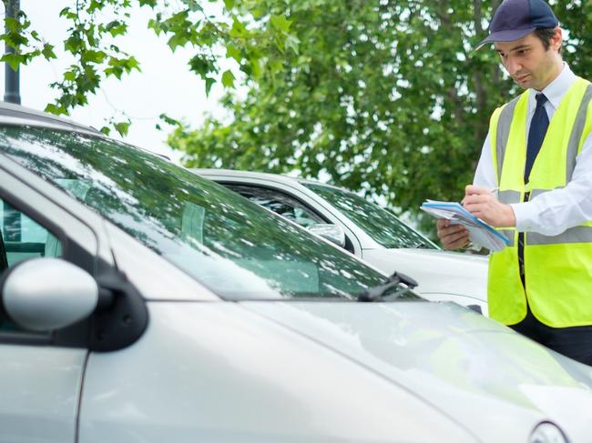 Generic parking fine, council image, car. Picture: iStock