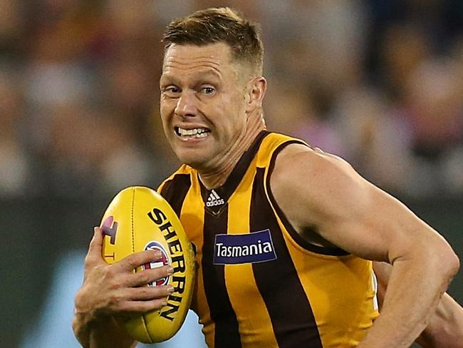 Geelong v Hawthorn Sam Mitchell Picture:Wayne Ludbey