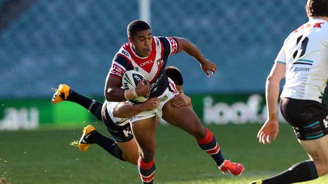 Jennings’ ban ended on September 21, but the NRL is yet to approve the Roosters deal. Picture: AAP
