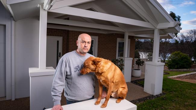 William Bonnici from Wodonga is among the furious regional Victorians. Picture: Simon Dallinger