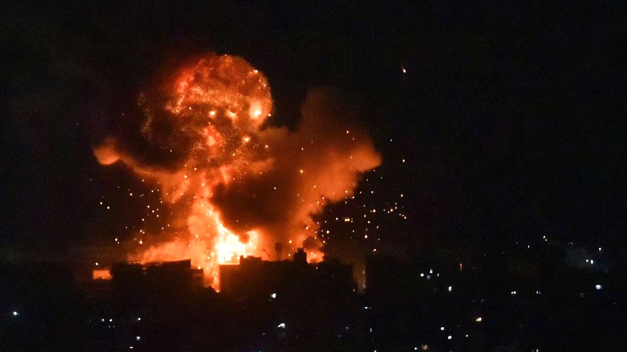 Official Lebanese media said five Israeli strikes hit south Beirut and its outskirts during the night of October 5, 2024, four of them “very violent”, after the Israeli army called residents to evacuate the Hezbollah bastion. Picture: AFP.