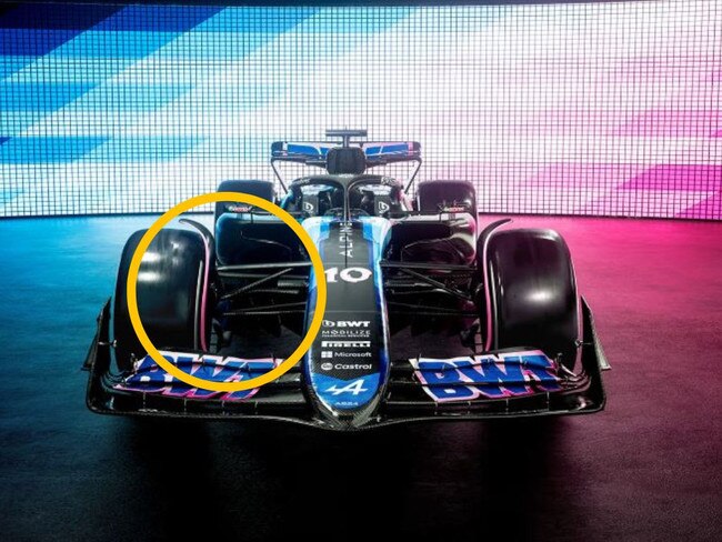 Details of new Alpine F1 car