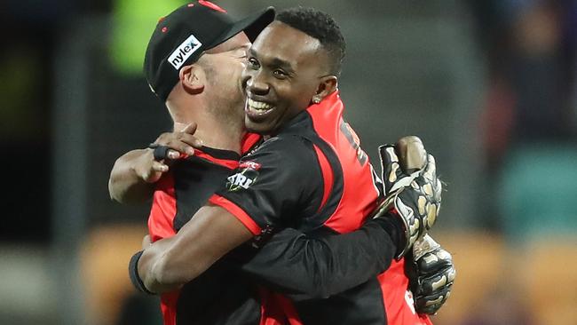Dwayne Bravo will be a key for the Melbourne Renegades. Picture: Getty Images