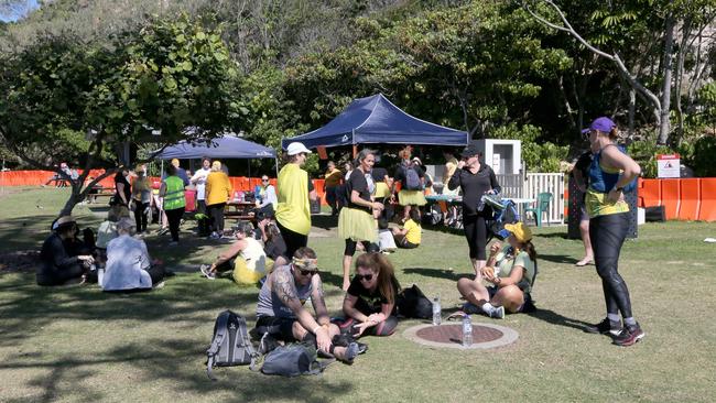 Last month hundreds of Gold Coasters attended a charity walk raising funds for homeless people. Pic Mike Batterham