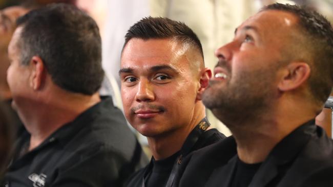 Tim Tszyu at the Gallen-Browne fight on Wednesday. Picture: Mark Metcalfe/Getty