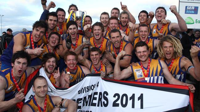 The Jets celebrate after their extra-time win. Picture: Supplied