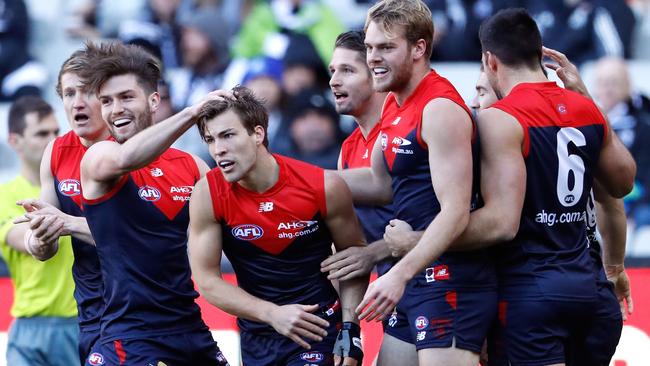 Melbourne will take on the Western Bulldogs. Picture: Getty Images.