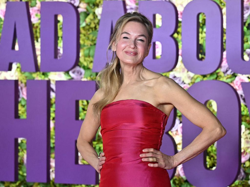 Renée Zellweger at the premiere of Bridget Jones: Mad About the Boy in London. Picture: AFP