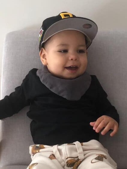 Isaiah, 2 years - nominated for Ipswich's cutest toddler.