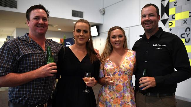 Josh Humphris, Aleyshia McGrigor, Laura Fletcher and Greg Fenwick at the 2024 NT Australian of the Year Awards at the Darwin Convention Centre on Monday, November 6.