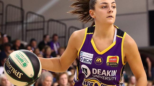 Monique Conti has departed the Melbourne Boomers. Picture: Kelly Defina (Getty Images)