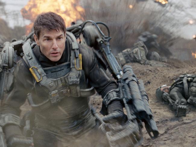 Tom Cruise manages to live to fight another day in <i>Edge of Tomorrow</i>.