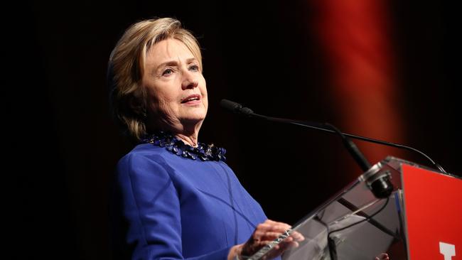 Hillary Clinton said she was “on the way to winning” the US election and made some big claims as to why she didn’t. (Pic: Monica Schipper/Getty Images for The Foundation for Women)