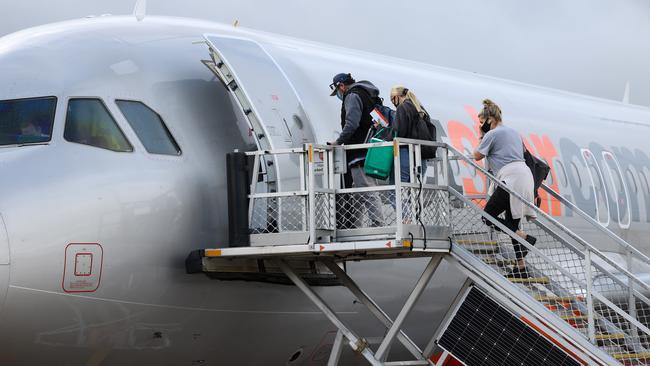 Jetstar scraps Darwin to Cairns route. Picture: NCA NewsWire / Ian Currie