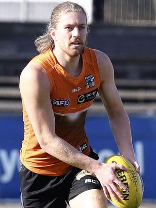 Aaron Young was traded to Gold Coast from Port Adelaide. Picture: Sarah Reed