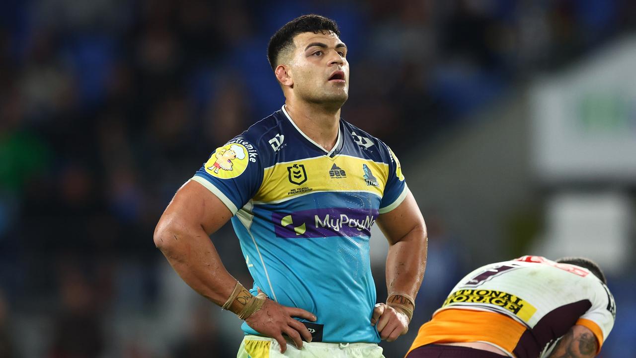 David Fifita will test his value on the open market. Picture: Chris Hyde/Getty