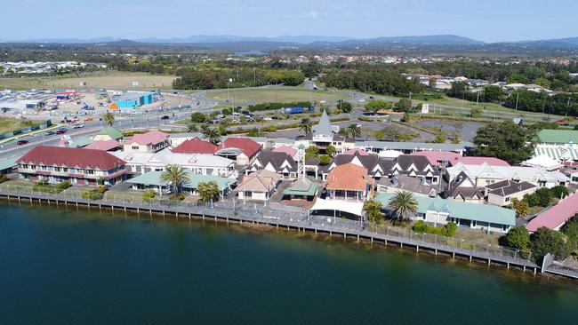 Village Square, a failed marketplace at Hope Island. Picture Glenn Hampson