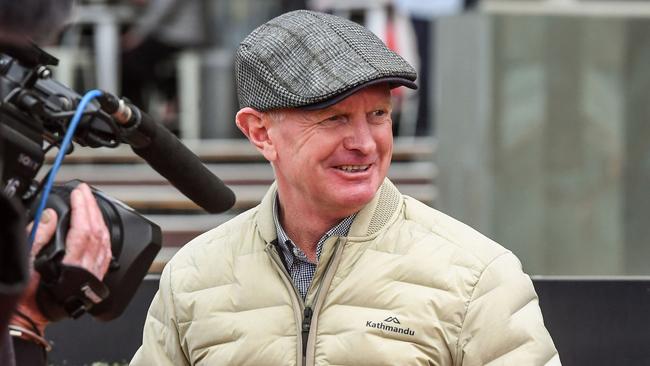 Trainer Phillip Stokes will have a runner in the Birdsville Cup, along with his father Ron. Picture: Brett Holburt-Racing Photos via Getty Images