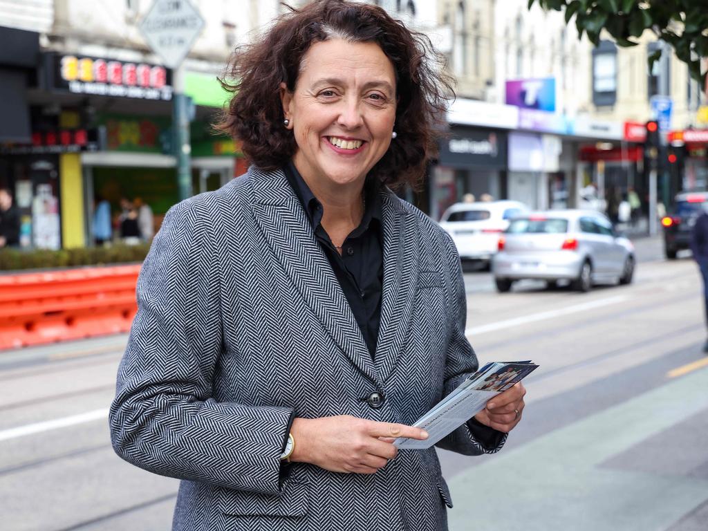 The Climate 200-backed independent candidate for Kooyong, Dr Monique Ryan. Picture: NCA NewsWire / Ian Currie