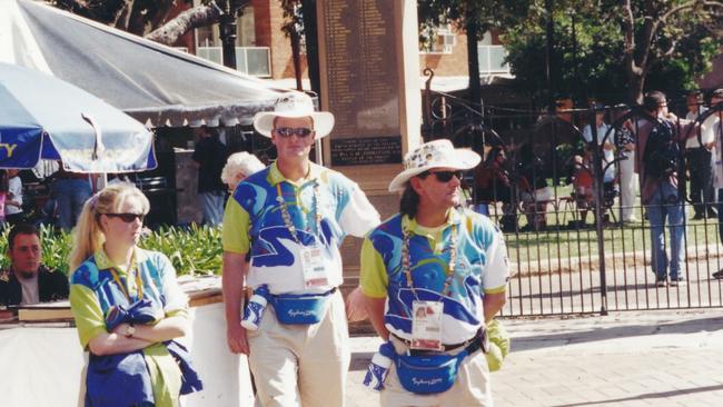 Volunteers outside St John’s Anglican Cathedral Parramatta. Picture: City of Parramatta