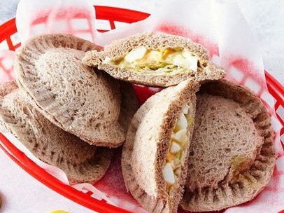 These flying saucer sandwiches look great.