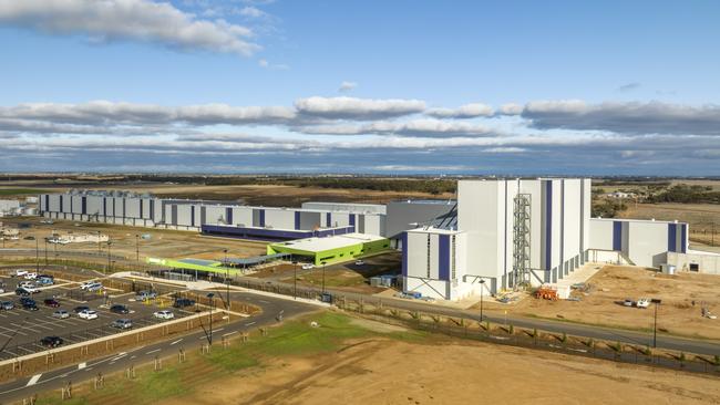 Aerial view of the new meat processing facility near Murray Bridge. Picture: Supplied: Thomas Foods